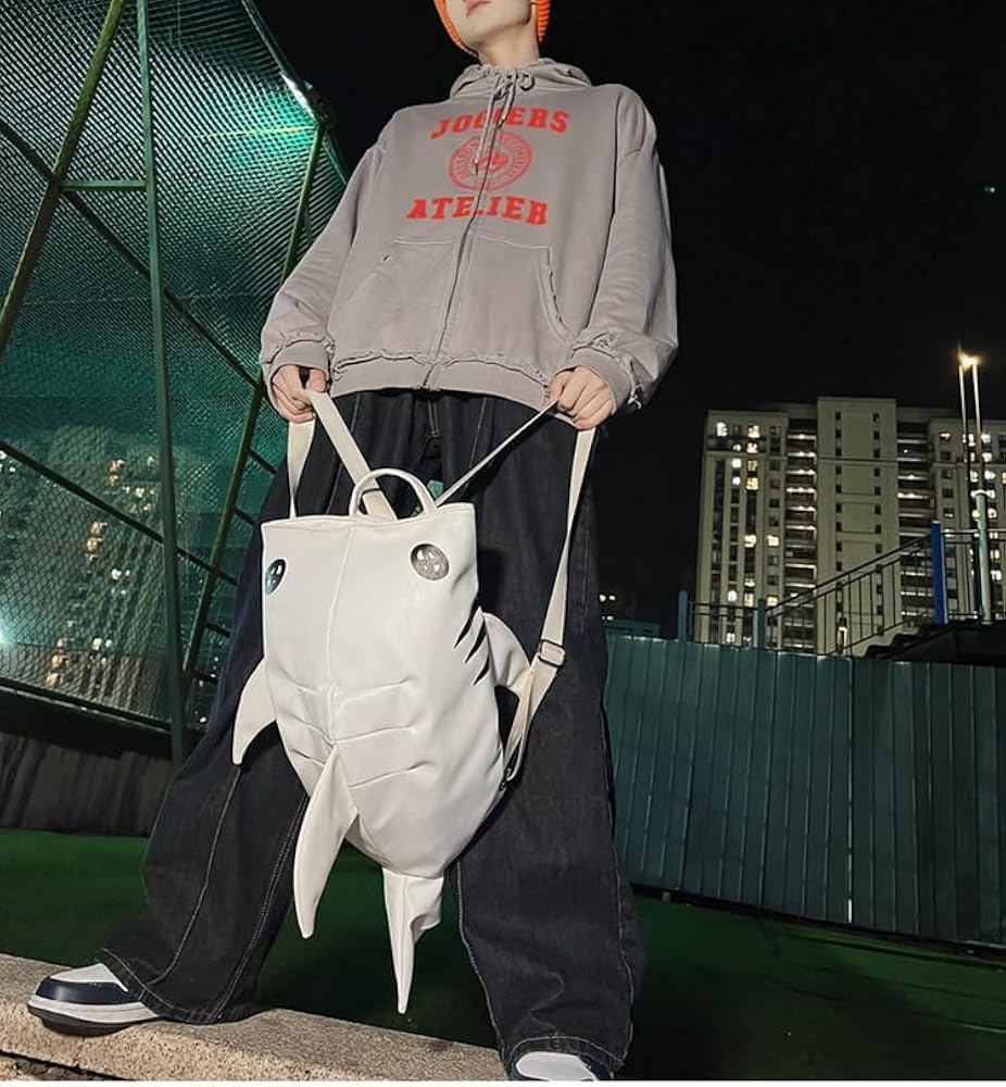 Amazon.com | Shark Backpack Cute Animal Schoolbag, Y2K Cool